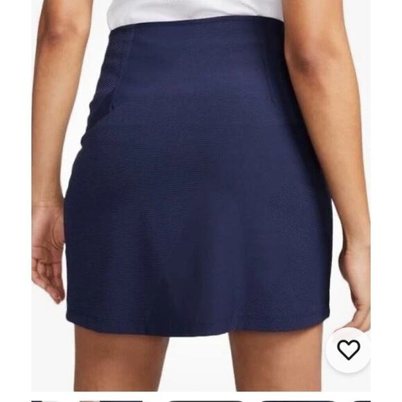 Nike Women's Golf Skort Sz S Navy NWT Dri-FIT UV Tour Pickleball Tennis $85 - Picture 3 of 7